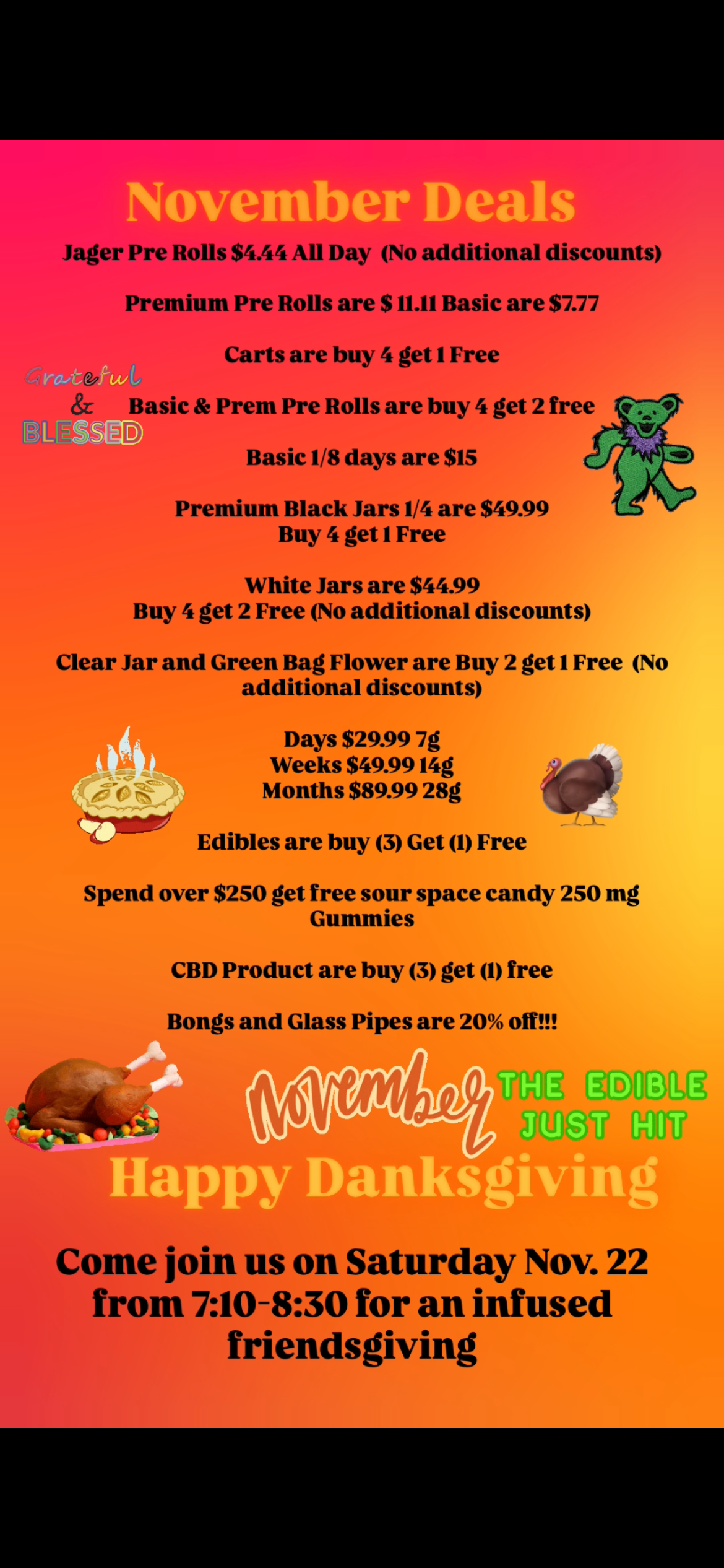 deals and specials